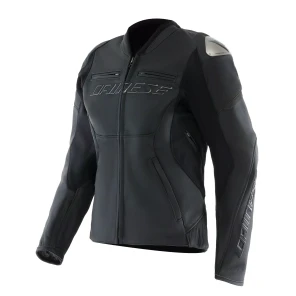 DAINESE RACING 5 LEATHER JACKET WMN - BLACK/BLACK