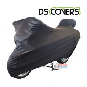 DS COVERS - FLEXX Stretch-fit trekk til motorsykkel med toppboks