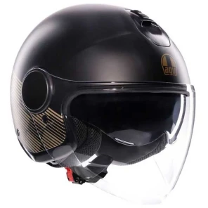 AGV ETERES E2206 - PONZA MATT BLACK/GOLD