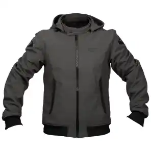 Bullfighter Ghost Softshell MC-Jakke Mørkegrå
