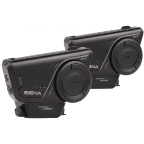 Sena 60S EVO Bluetooth Intercom m/Mesh og Wave dobbelsett