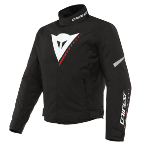 DAINESE VELOCE jakke sort/hvit/lava-rød