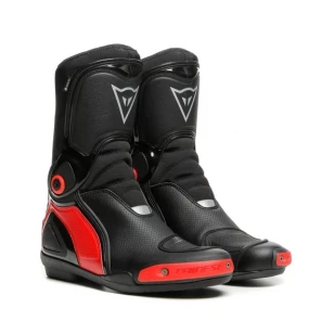 DAINESE PORT MASTER GORE-TEX® SPORTSSTØVEL SORT/LAVA-RØD
