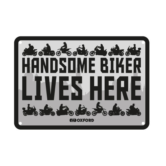 HANDSOME BIKER LIVES HERE