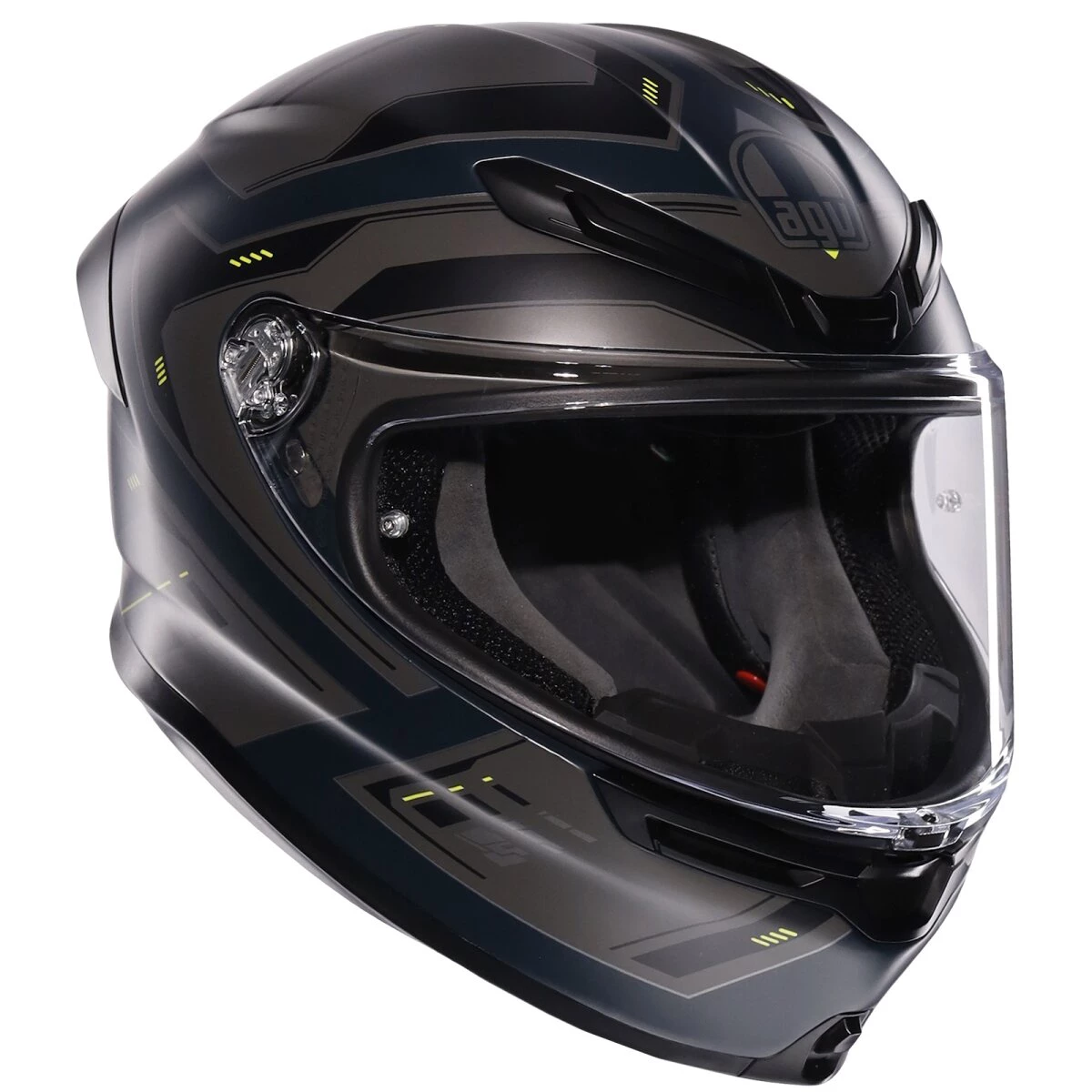 CASCO INTEGRALE AGV K3 E2206 MPLK BIRDY 2.0 GREY YELLOW RED | AGV